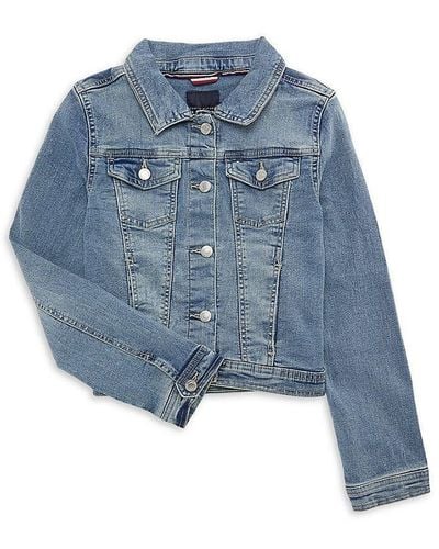 Tommy Hilfiger Jean and denim jackets for Women | Online Sale up to 70% off  | Lyst