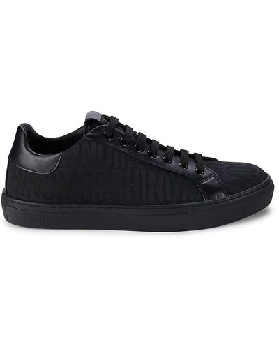Moschino ! Solid Trainers - Black