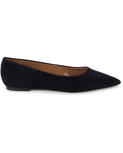 Sam Edelman Wanda Suede Ballet Flats - Black