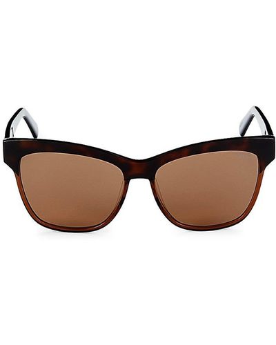 Emilio Pucci 57Mm Cat Eye Sunglasses - Brown