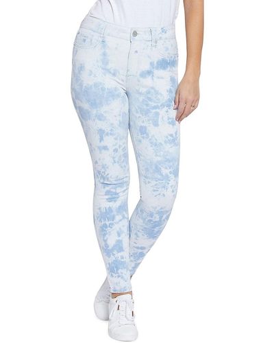 Seven7 High Rise Skinny Jeans - Blue