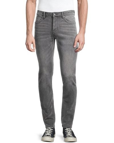 Neuw Iggy High Rise Skinny Jeans - Gray