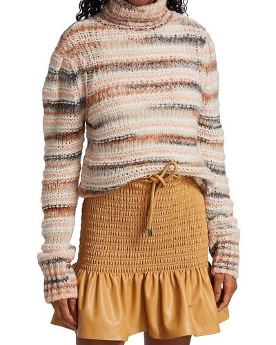 A.L.C. Salina Space Dyed Sweater - Natural