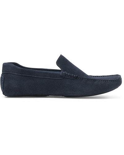 Anthony Veer William House Suede Loafers - Blue