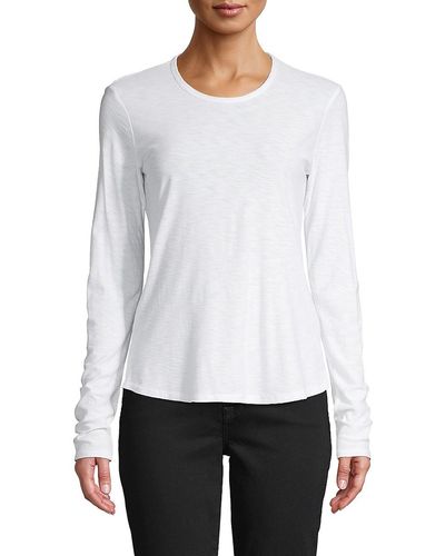 James Perse Long Sleevetee - White