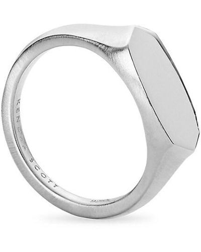 Kendra Scott Elisa Signet Ring - Metallic