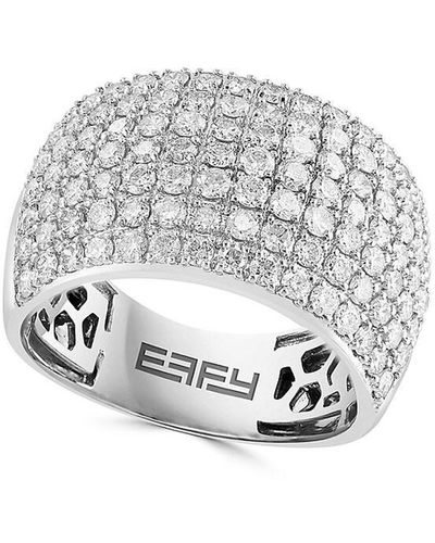 Effy Hematian 14k White Gold & 1.4 Tcw Diamond Ring - Gray