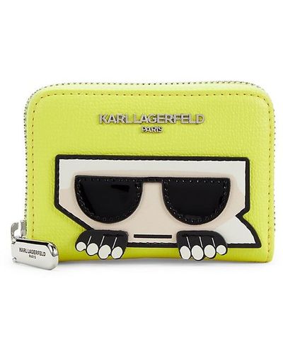Karl Lagerfeld Maybelle Zip Around Mini Wallet - Multicolor