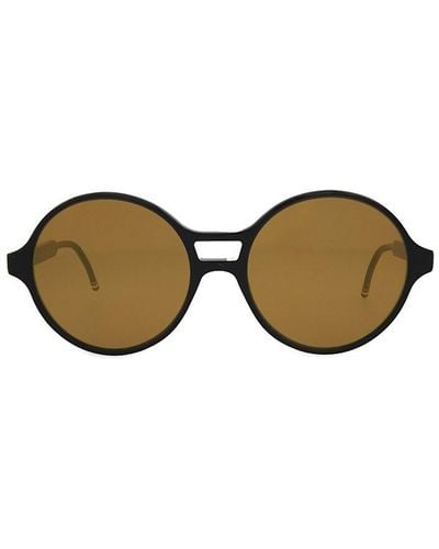 Thom Browne 58mm Round Sunglasses - Blue