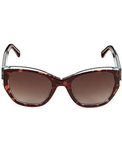 Kate Spade Yolanda 51Mm Cat Eye Sunglasses - Brown