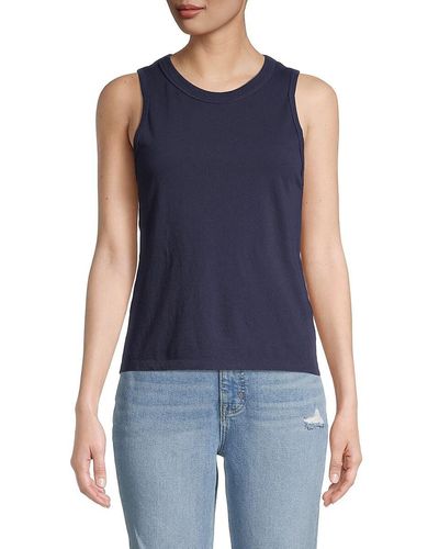 Madewell Harley Muscle Tank Top - Blue