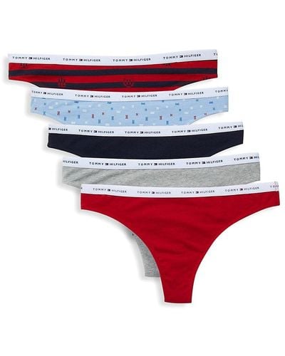 Red Tommy Hilfiger Lingerie for Women | Lyst