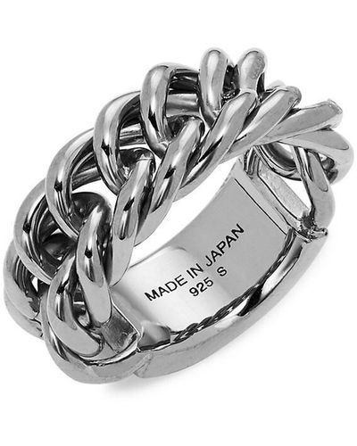 AMBUSH Chain ring van zilver • Zilver • de Bijenkorf