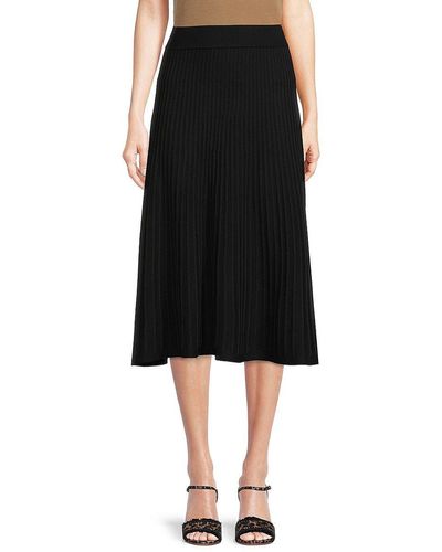 Jupe Crayon Nanette Lepore - Noire - Taille 0 - Plissée - État Neuf