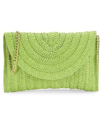 Collection 18 Textured Clutch - Green