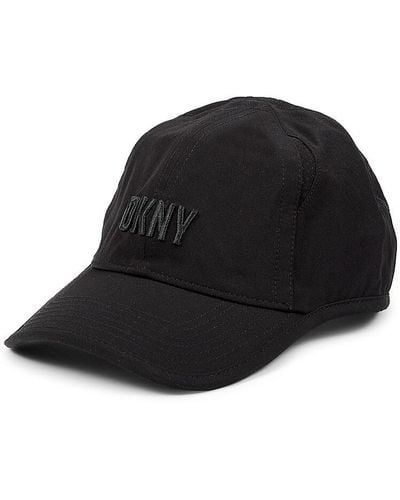 DKNY Logo Baseball Cap - Black