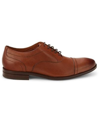 Cole Haan Sawyer Cap Toe Oxford Shoes - Brown