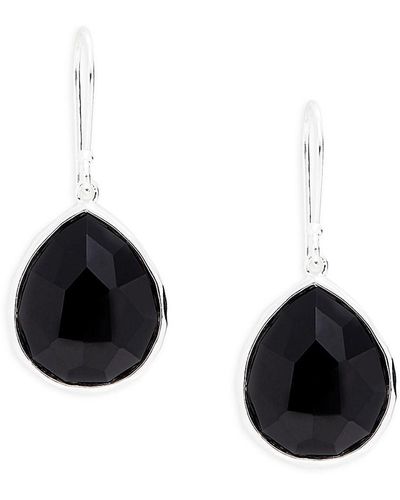 Ippolita Rock Candysterling Silver & Onyx Drop Earrings - Black