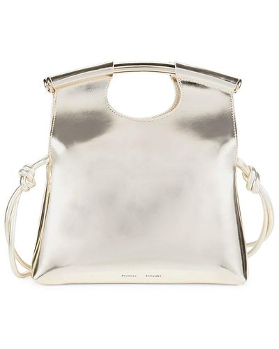 Proenza Schouler Small Leather Shoulder Bag - Yellow