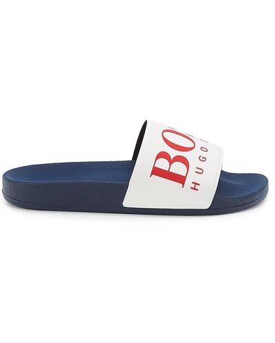 BOSS by HUGO BOSS Flat sandals for Women | Online Sale up to 60% off | Lyst