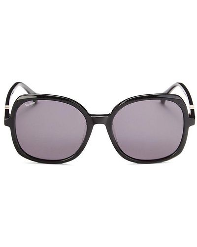 Max Mara 60mm Square Sunglasses - Black