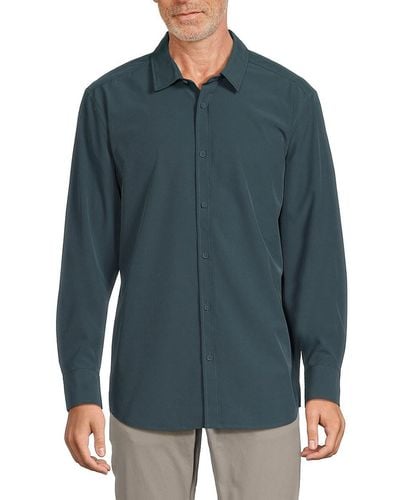 Kenneth Cole Solid Shirt - Green