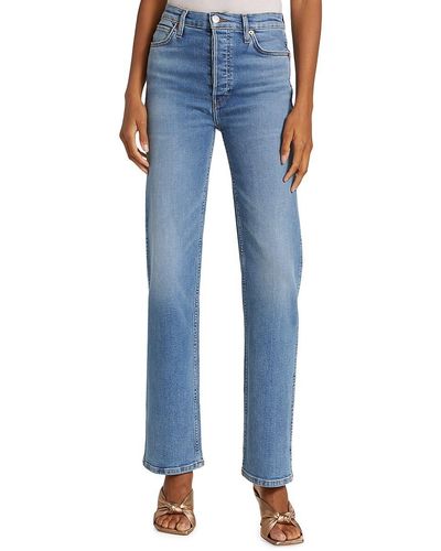 RE/DONE 90's High-rise Loose Jeans - Blue