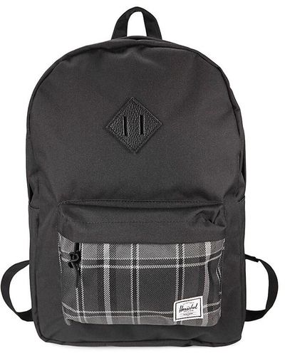 Herschel Supply Co. Heritage Plaid Backpack - Grey