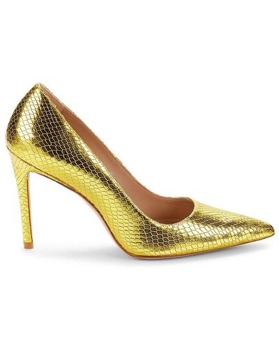 Stuart weitzman shop gold heels