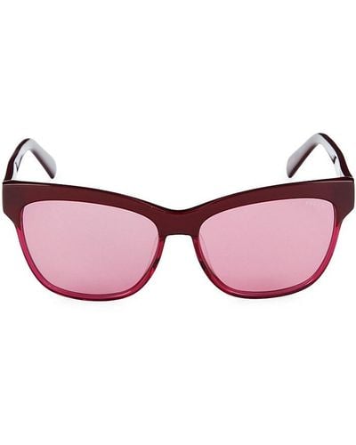 Emilio Pucci 57Mm Square Sunglasses - Pink