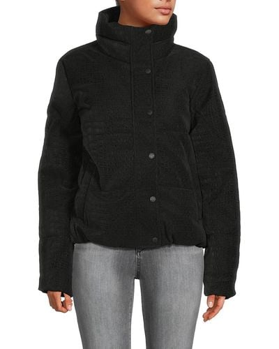 St. John Dkny Sport Logo Bomber Jacket in Black Lyst UK