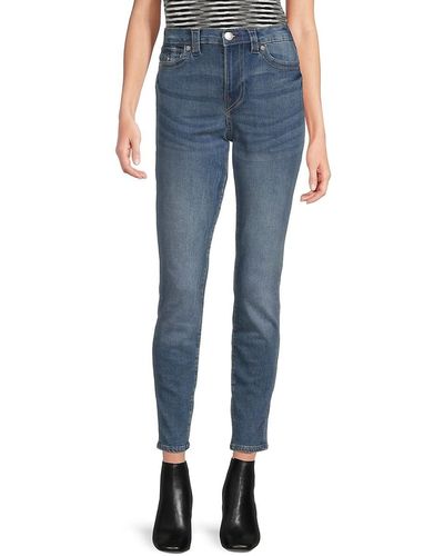 True Religion Hallee High Rise Skinny Jeans - Blue