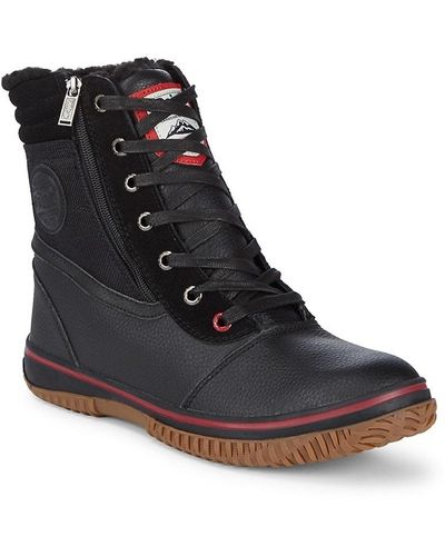 Pajar Tour Waterproof Leather Boots - Black