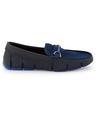 Swims Active Mesh Bit Loafers - Blue