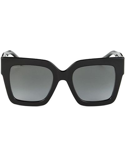 Jimmy Choo Edna 52mm Square Sunglasses - Grey