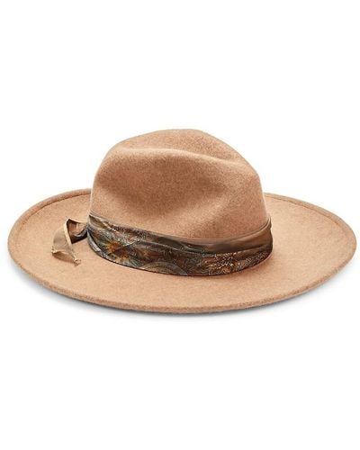 San Diego Hat Wool Fedora Hat - Natural