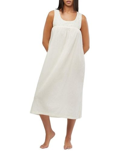 WeWoreWhat Billow Empire Midi Cover-up Dress - White