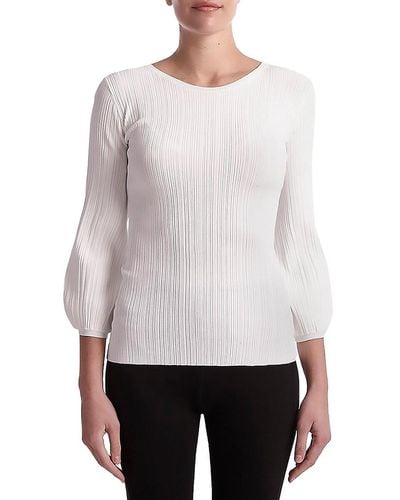 Capsule 121 Guide Puff Sleeve Top - White