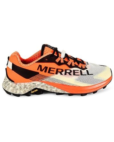Merrell Mtl Long Sky 2 Logo Low Top Trainers - Orange