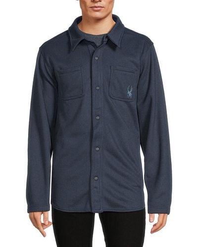 Spyder Avalon Shirt Jacket - Blue