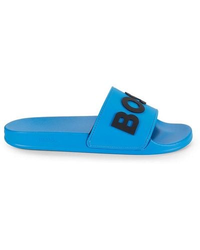 BOSS Kirk Logo Slides - Blue