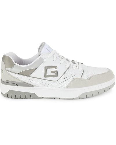 Guess Narsi Logo Court Sneakers - White