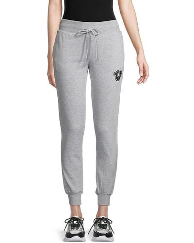 True Religion Core Printed sweatpants - Gray