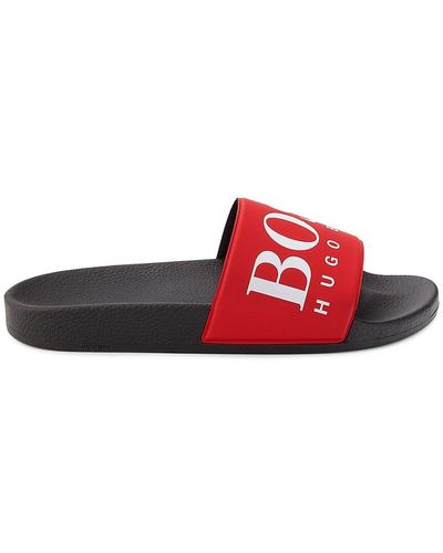 Hugo boss 2025 mens sliders sale