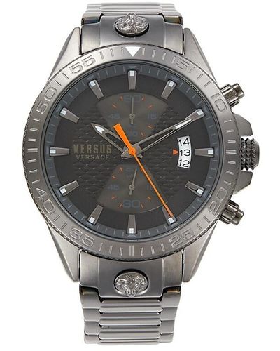 Versus 46mm Stainless Steel Bracelet Watch - Grey