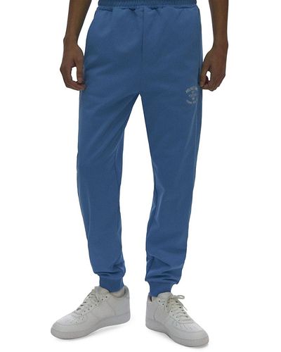 Helmut Lang Paris Logo Sweatpants - Blue