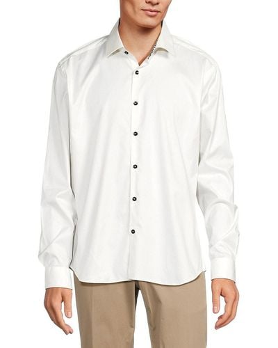 Jared Lang 'Long Sleeve Shirt - White