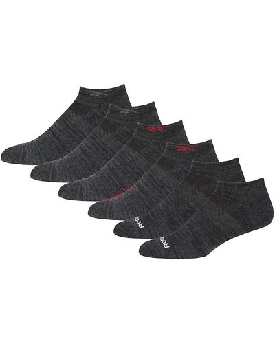 Reebok 6-pack Low Cut Socks - Black