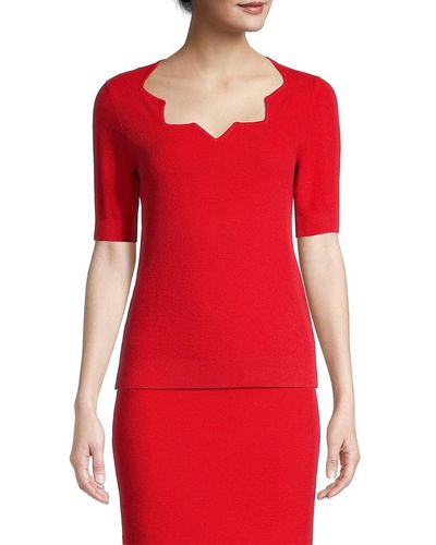 Red Victor Glemaud Tops for Women | Lyst