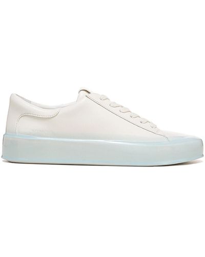 Vince Gabi Dipped Contrast Sole Trainers - White